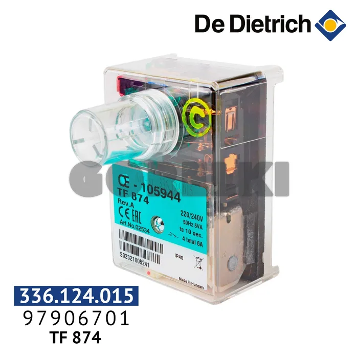 Блок управления De Dietrich TF874 97906701 для газового котла