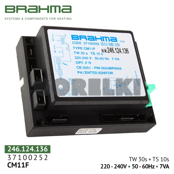 Блок управления Brahma CM11F 37100252
