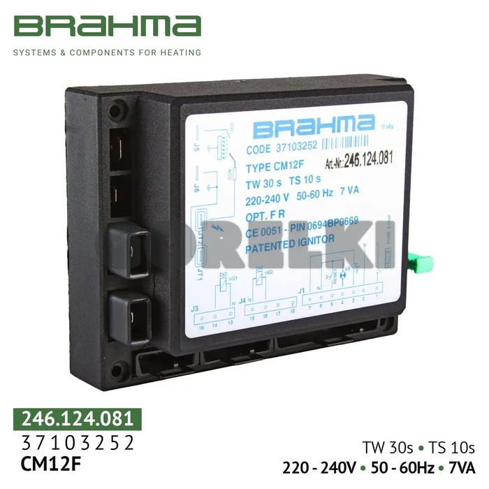 Блок управления Brahma CM12F 37103252