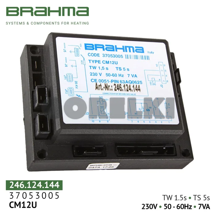 Блок управления Brahma CM12U 37053005