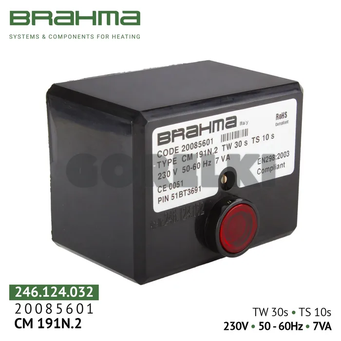 Блок управления Brahma CM191N.2 20085601