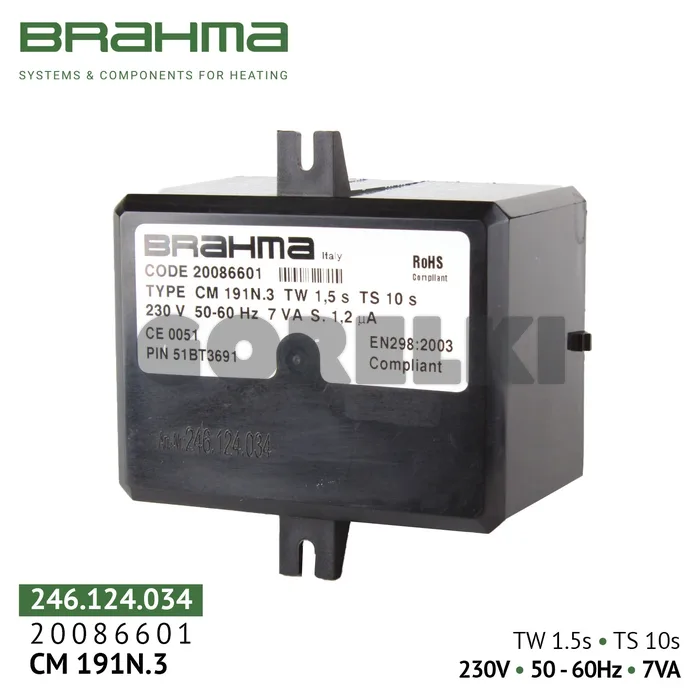Блок управления Brahma CM191N.3 20086601