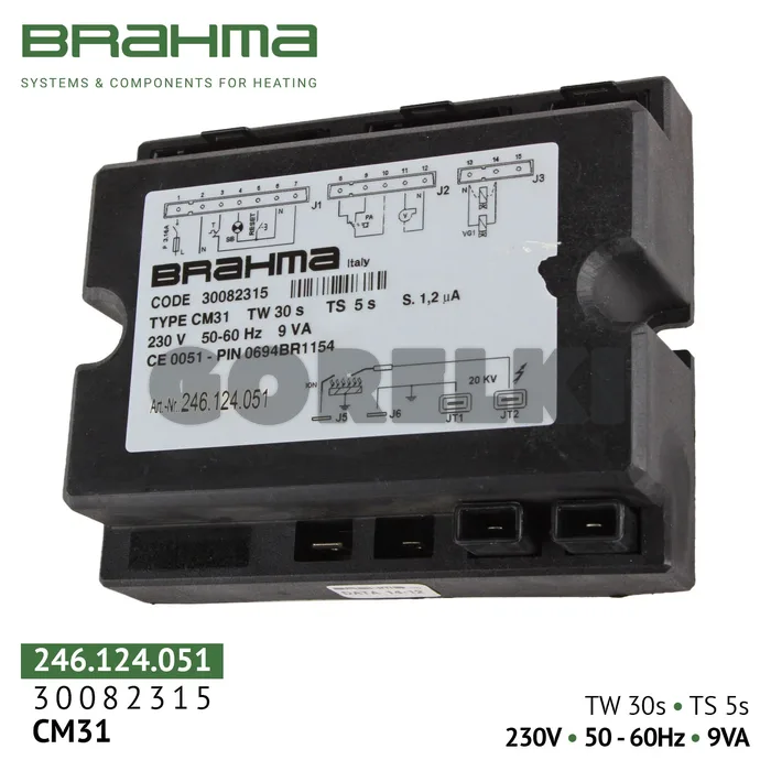 Блок управления Brahma CM31 30082315