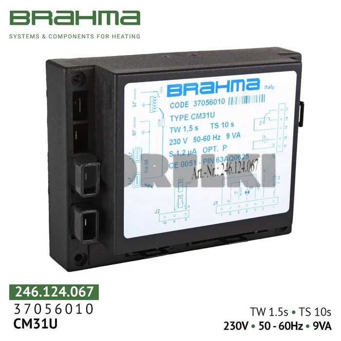 Блок управления Brahma CM31U 37056010