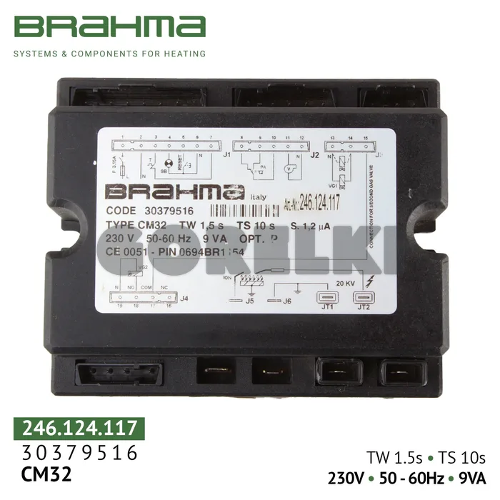 Блок управления Brahma CM32 30379516