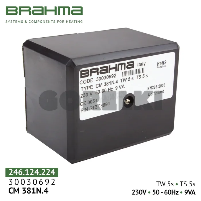 Блок управления Brahma CM381N.4 30030692