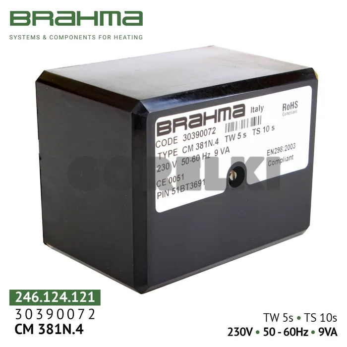 Блок управления Brahma CM381N.4 30390072