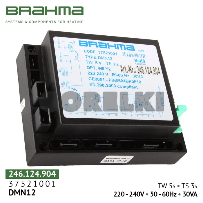 Блок управления Brahma DMN12 37521001