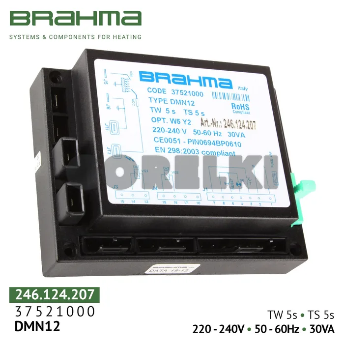 Блок управления Brahma DMN12 37521000
