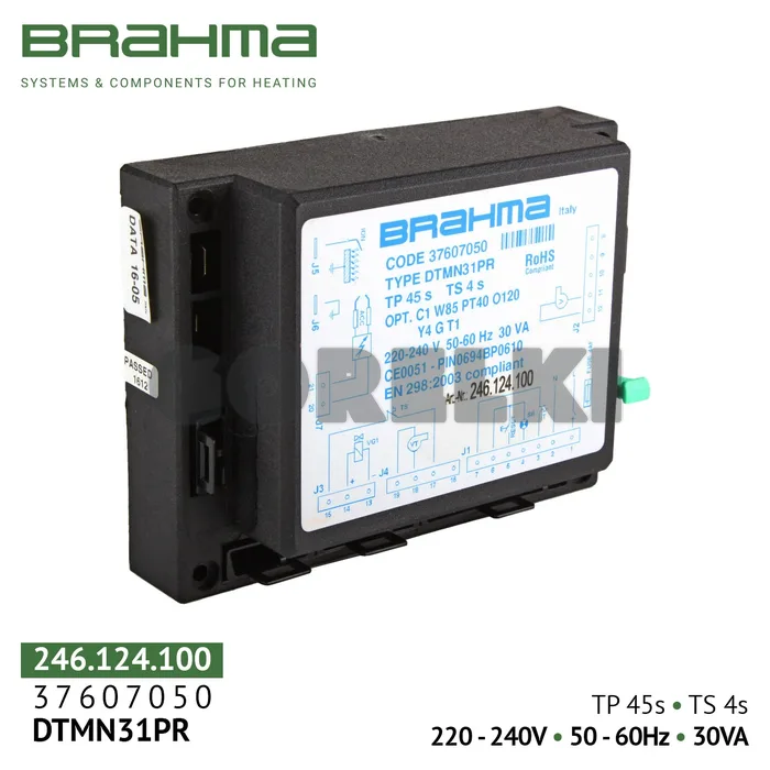 Блок управления Brahma DTM31PR 37607050