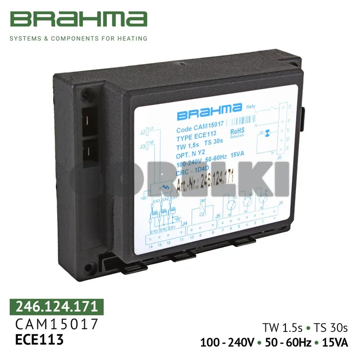Блок управления Brahma ECE113 CAM15017