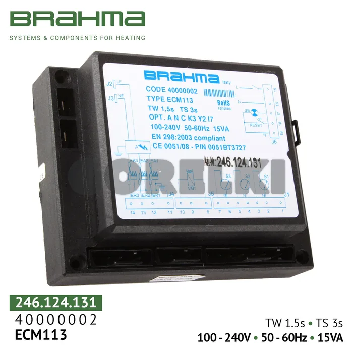 Блок управления Brahma ECM113 40000002