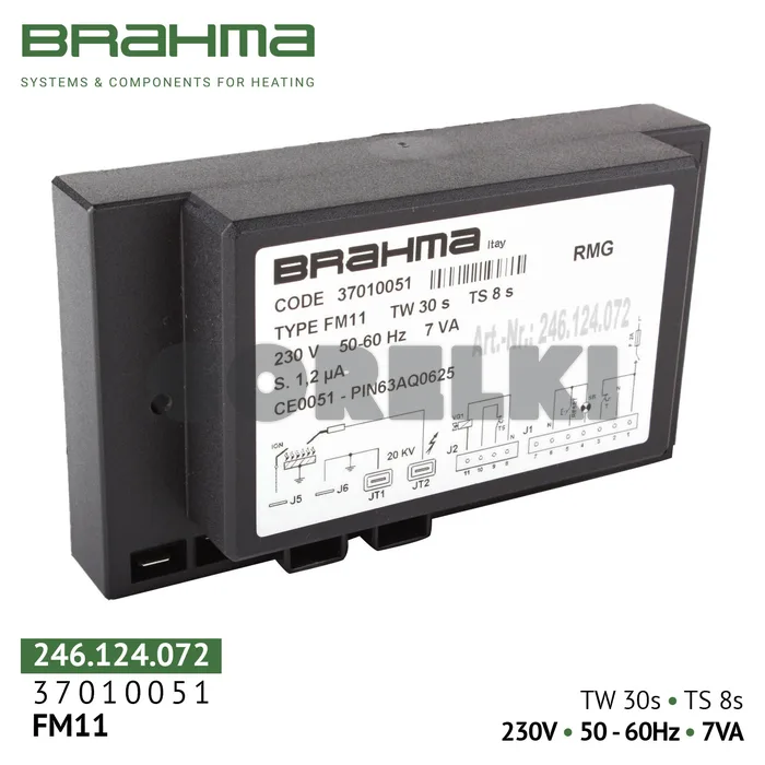 Блок управления Brahma FM11 37010051