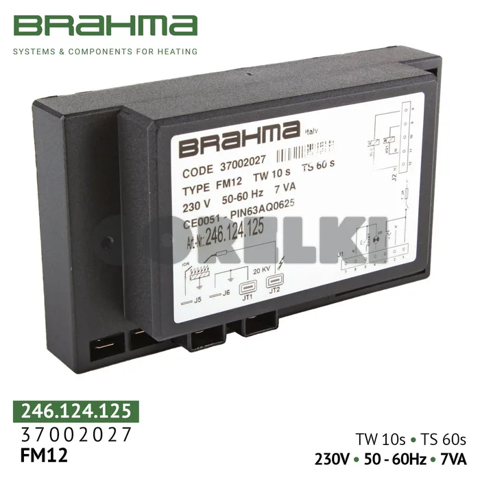 Блок управления Brahma FM12 37002027