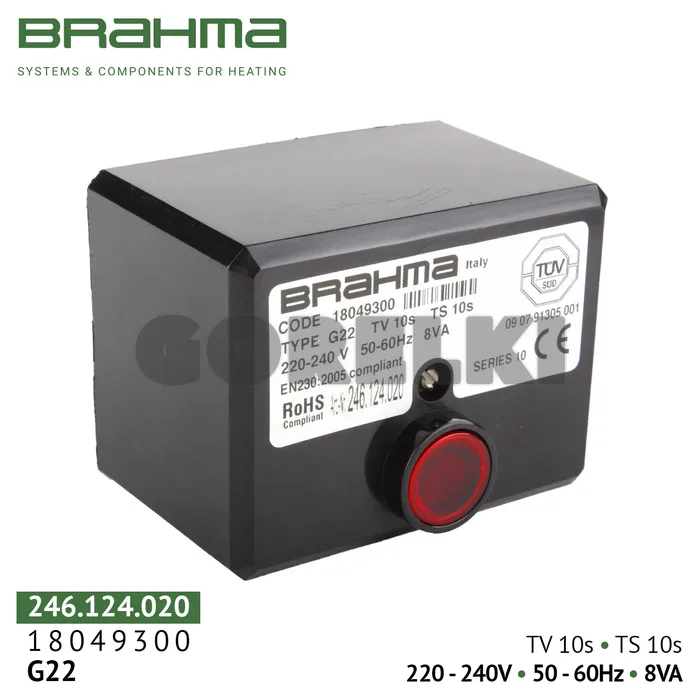 Блок управления Brahma G22 18049300