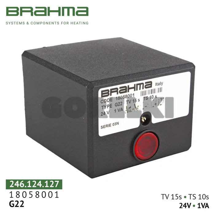 Блок управления Brahma G22 S03N 24V 18058001