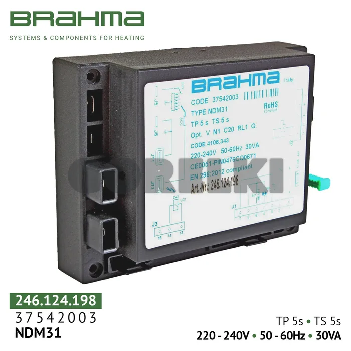 Блок управления Brahma NDM31 37542003