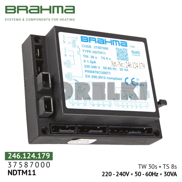 Блок управления Brahma NDTM11 37587000
