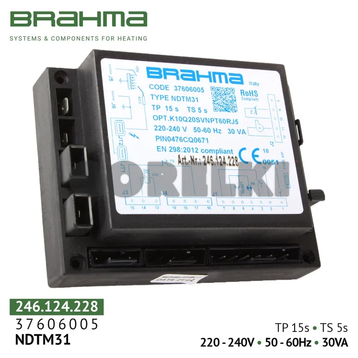 Блок управления Brahma NDTM31 37606005