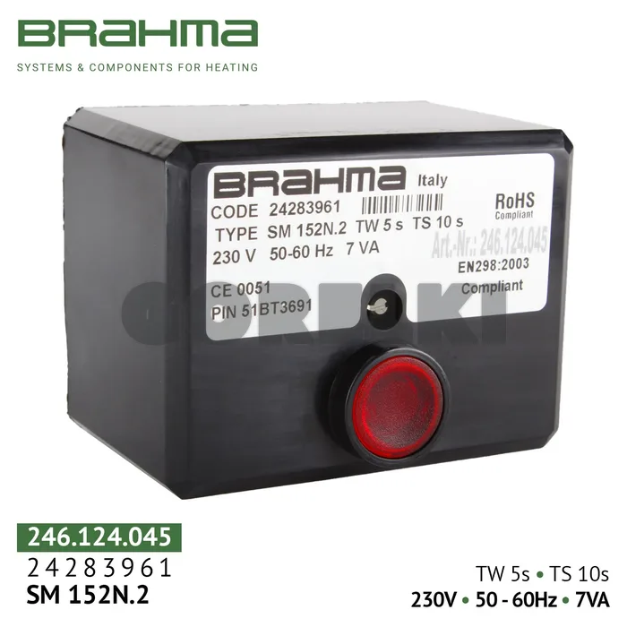 Блок управления Brahma SM152N.2 24283961