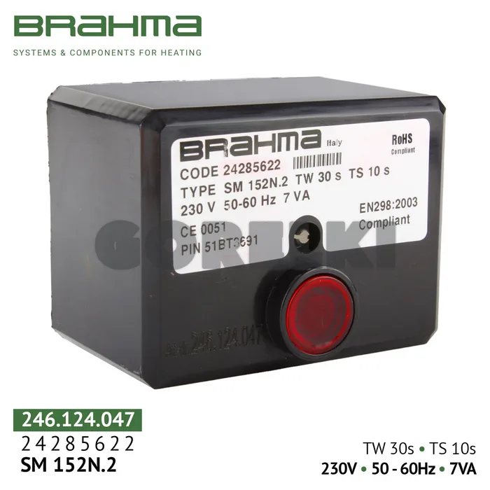 Блок управления Brahma SM152N.2 24285622
