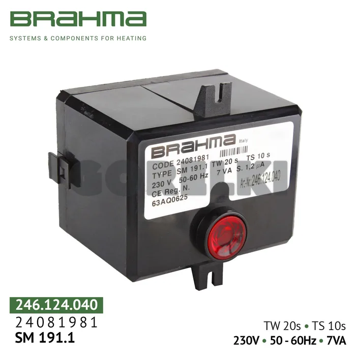 Блок управления Brahma SM191.1 24081981