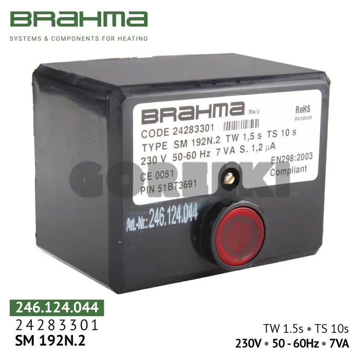 Блок управления Brahma SM192N.2 24283301
