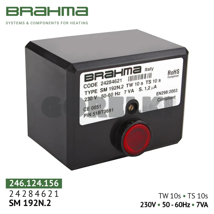 Блок управления Brahma SM192N.2 24284621
