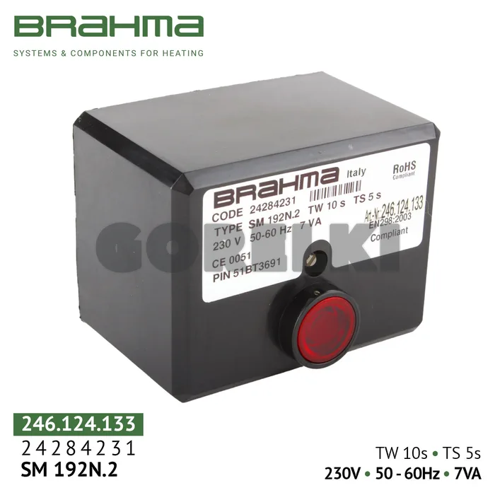Блок управления Brahma SM192N.2 24284231