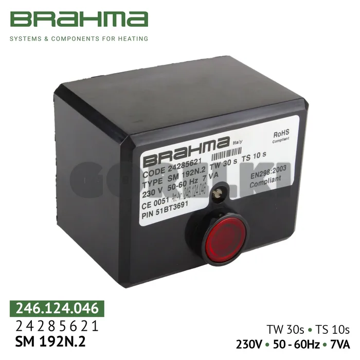 Блок управления Brahma SM192N.2 24285621