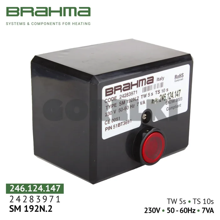 Блок управления Brahma SM192N.2 24283971