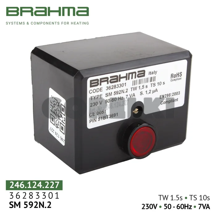 Блок управления Brahma SM592N.2 36283301