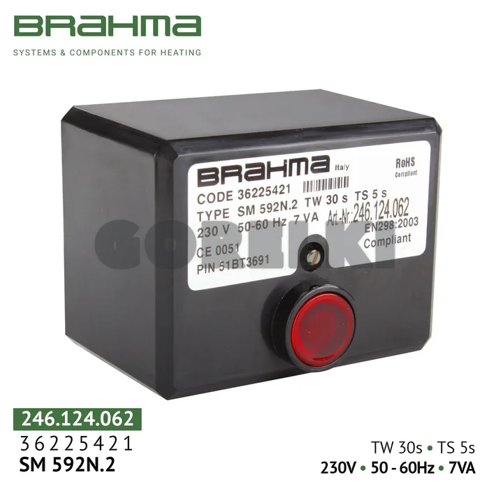 Блок управления Brahma SM592N.2 36225421