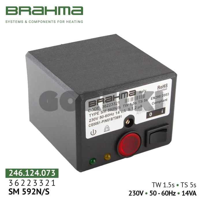 Блок управления Brahma SM592N/S 36223321