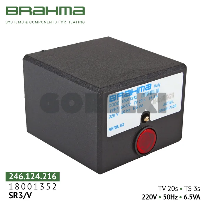 Блок управления Brahma SR3/V 18001352