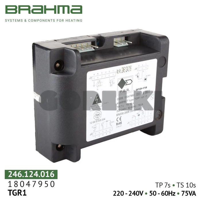 Блок управления Brahma TGR1 18047950
