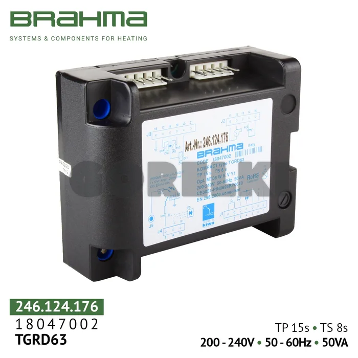 Блок управления Brahma TGRD63 18047002