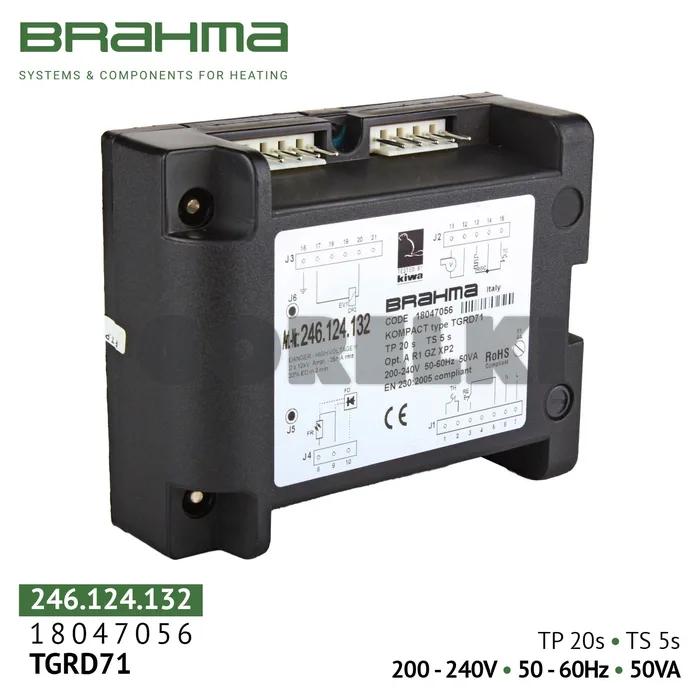 Блок управления Brahma TGRD71 18047056