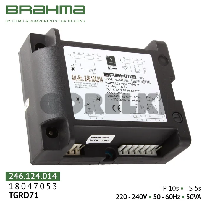 Блок управления Brahma TGRD71 18047053