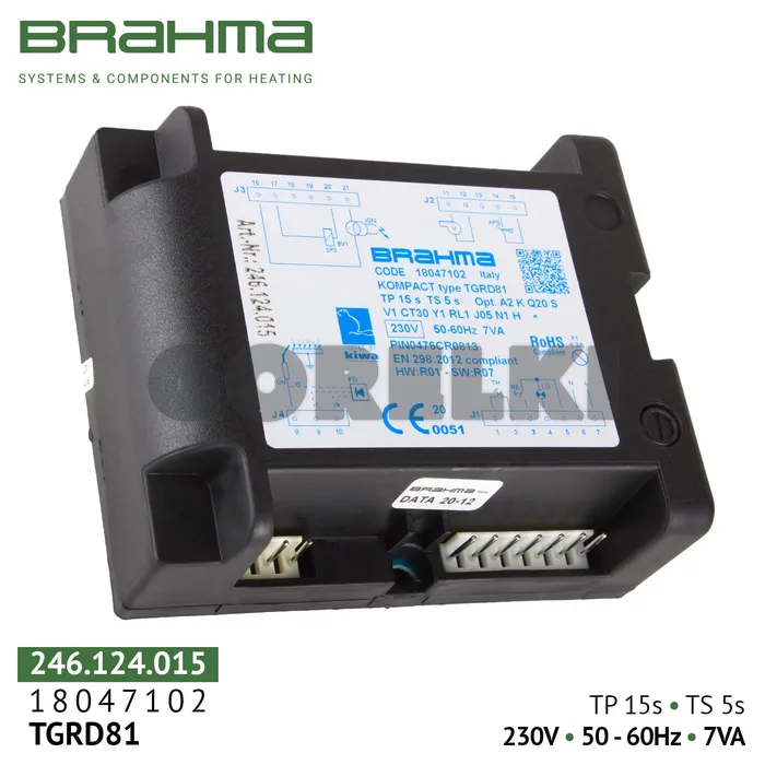 Блок управления Brahma TGRD81 18047102