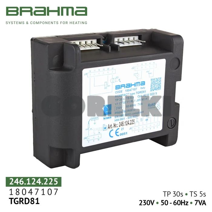 Блок управления Brahma TGRD81 18047107