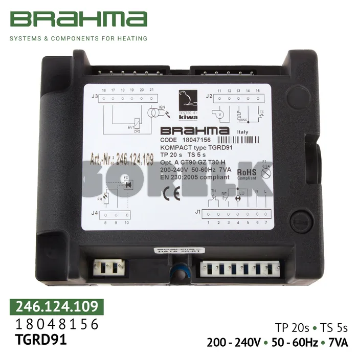Блок управления Brahma TGRD91 18047156