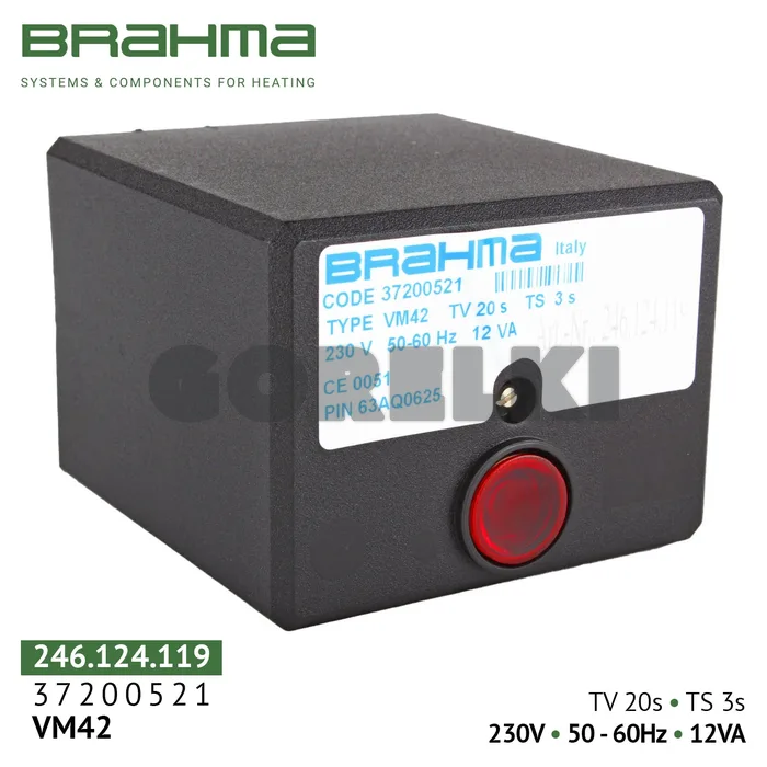 Блок управления Brahma VM42 37200521
