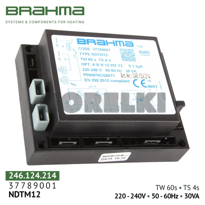 Блок управления NDTM12 Brahma 37789001