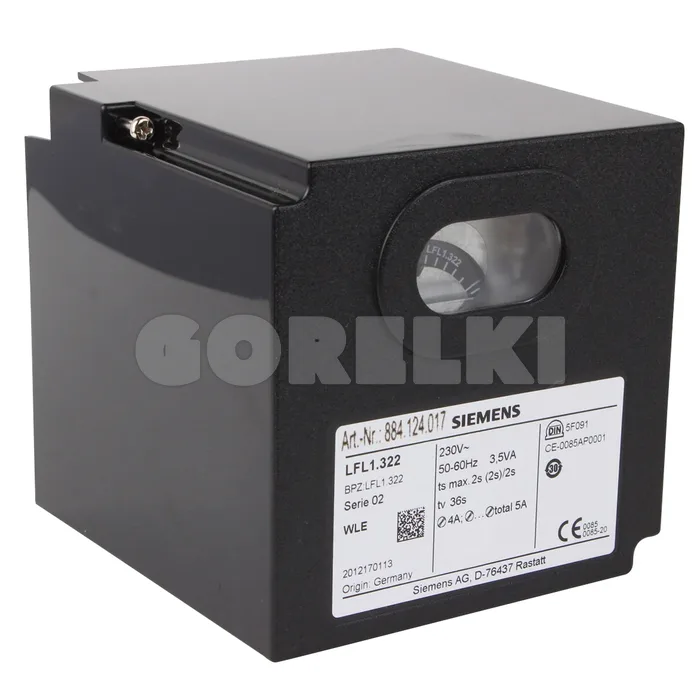 Блок управления Siemens LFL1.322