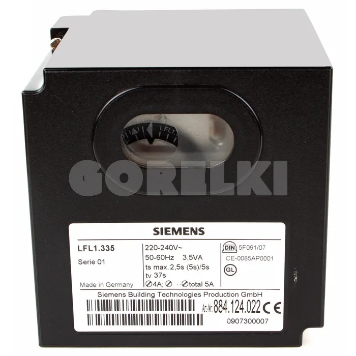 Блок управления Siemens LFL1.335