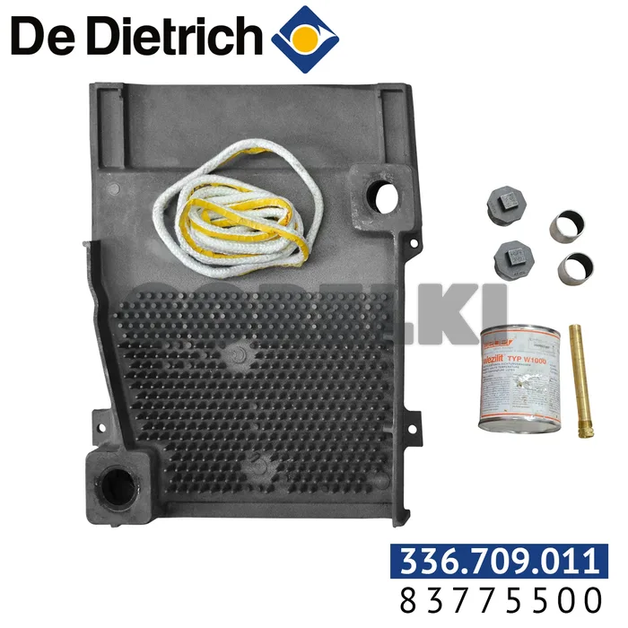 Боковая правая секция De Dietrich в сборе к DTG230 83775500 для газового котла