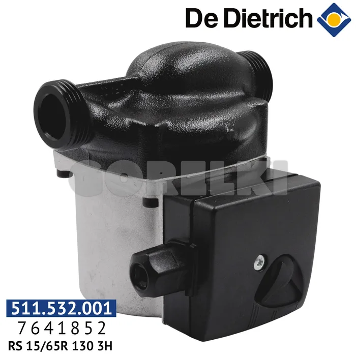 Циркуляционный насос De Dietrich RS 15/65R 130 3H 7641852 для газового котла