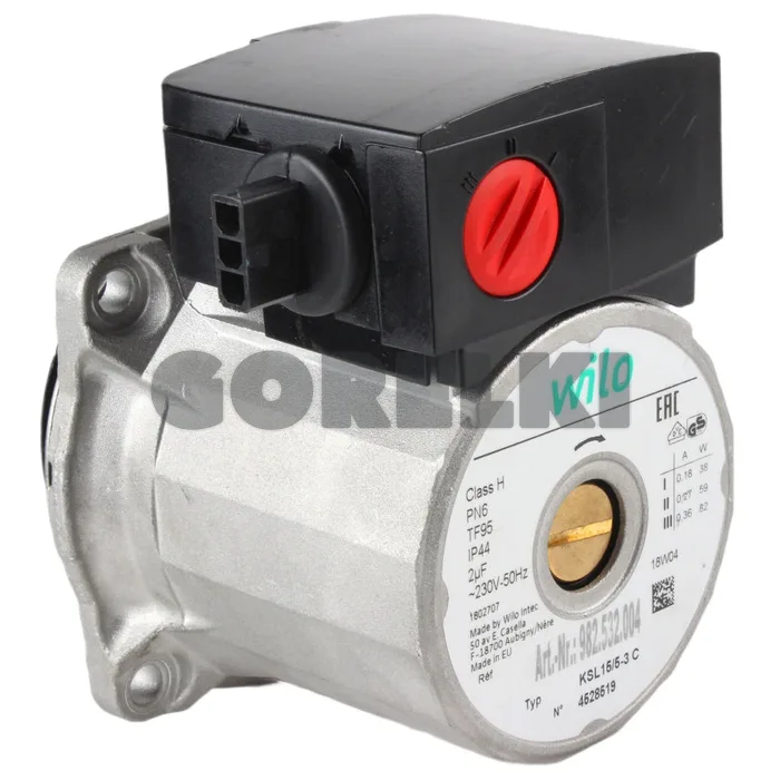 Циркуляционный насос (голова) Wilo KSL15/5-3C, (WLM01) 4528519 для газового котла