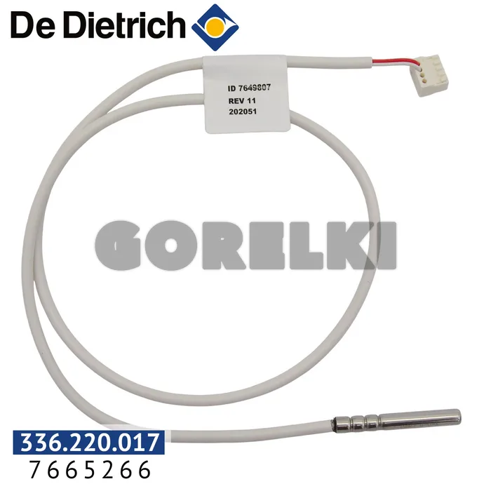 Датчик NTC De Dietrich 7665266 для газового котла